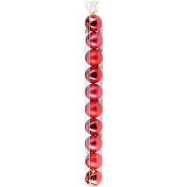 Kuuseehe kuul 5 cm 10 tk/pk, punane