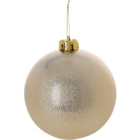 Jõulukuuseehe pall valik 12 cm, kuldne