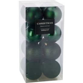 Kuuseehe pall 8 cm 16 tk/pk, roheline