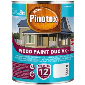 Pinotex Wood Paint Duo VX+ BW 1 l, valge