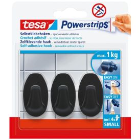 Nagi Tesa S ovaalne must 1 kg 3 tk