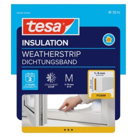 Poroloontihend Tesa 10 m x 9 mm, valge