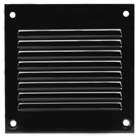 Ventilatsioonirest Europlast MR must 100 x 100 mm