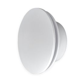 Ventilatsiooniplafoon Ø125 mm valge, universaalne