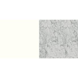 Taustaplaat Plaat Detail valge/Carrara Marble 4,5 x 600 x 3050 mm