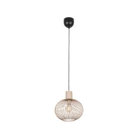 Rippvalgusti Trio Gila Ø 33 cm, liivakarva
