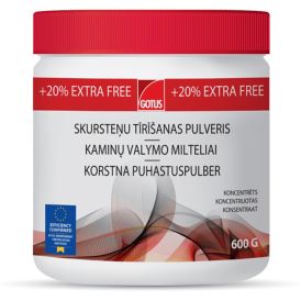 Korstnapuhastuspulber  Gotus 600 g