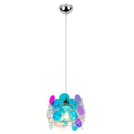 Rippvalgusti Trio Iride i Ø 25 cm kroom