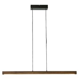 Rippvalgusti Aneta Linea pruun/must 100 x 4 x 4 cm
