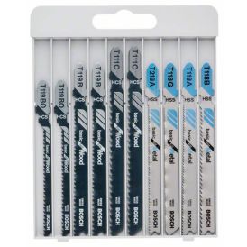 Tikksaeterade komplekt Bosch 10 tk