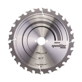 Saeketas Bosch Speedline Wood 250 x 30 mm Z24