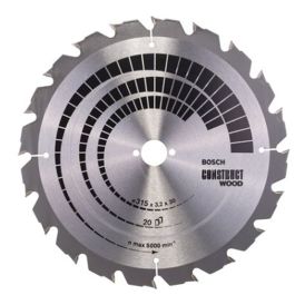 Saeketas Bosch Construct Wood 315 x 30 mm Z20
