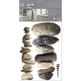 Posterkleebis Plage Kivid 48 x 68 cm