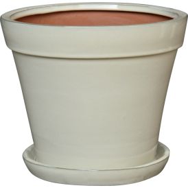 Lillepott Kaisa 23 x 25 cm, valge