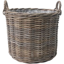 Lillepott rotang Kubu 44 x 34 cm, hall