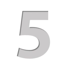 Šabloon number Plage 9,5 x 9,5 cm