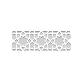 Šabloon Oriental 40 x 15 cm