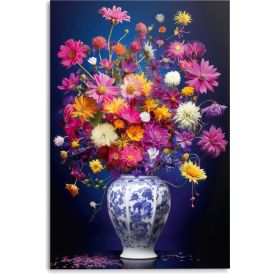 Sisustuspilt Reinders Delft Flowers 78 x 116 cm