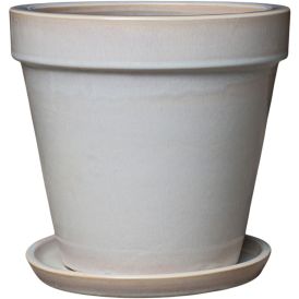Õuetaimede lillepott Kaisa 25 x 23 cm, valge