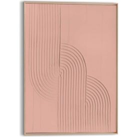 Sisustuspilt Reinders Craft Art Wood Knot nude/terra 50 x 70 cm
