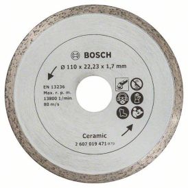 Teemantlõikeketas Bosch 110 x 1,7 mm