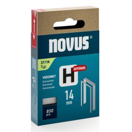 Klambrid Novus H37/14 mm Superhard tsingitud 850 tk