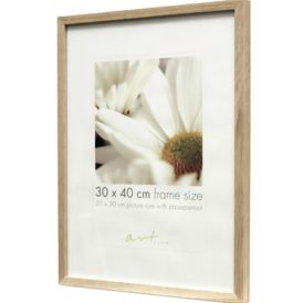 Pildiraam Leila 61 x 91,5 cm, must/valge/puit 30 x 40 cm Tamm