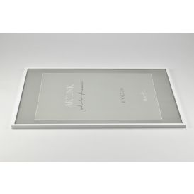 Pildiraam Leila 61 x 91,5 cm, must/valge/puit 61 x 91,5 cm Valge