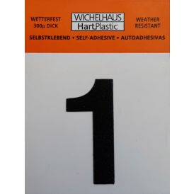 Number Wichelhaus HartPlastic 1 30 mm