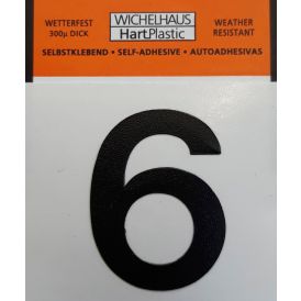 Number Wichelhaus HartPlastic 6 30 mm
