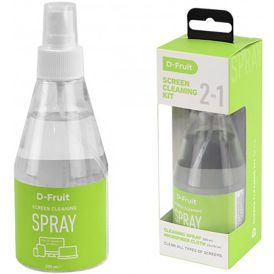 Ekraanipuhastuskomplekt D-Fruit 200 ml