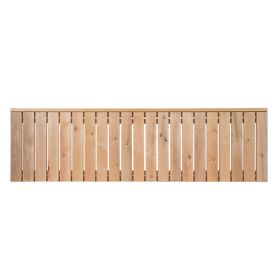 Saunalava moodul Thermory Alder 9 x 60 x 210 cm, ülemine