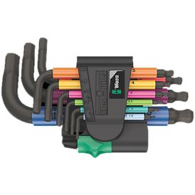 L-võtmete komplekt Wera 950/9 Hex-Plus 9-osaline