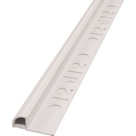 Plaadiliist Dione ümar PVC maalrivalge 12 x 2500 mm