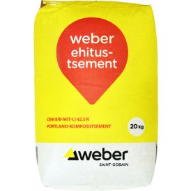 Ehitustsement Weber CEM II/B-M (T-L) 42,5 R 20 kg