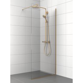 Dušisein fikseeritud Nordium  199,5 cm messing 90 cm