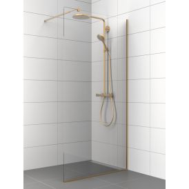 Dušisein fikseeritud Nordium  199,5 cm messing 100 cm