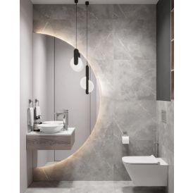 LED-peegel Andres D 120 x 60 cm