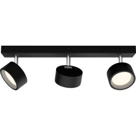 LED-kohtvalgusti Philips Bracia 3-osaline must
