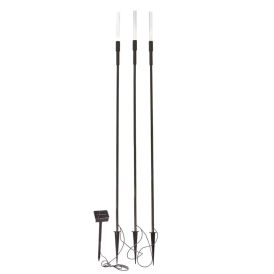 Solarvalgusti Luxform Ronda 3tk must