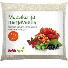 Maasika- ja marjaväetis Baltic Agro 1 kg