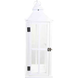 Latern Fiona 59,5 x 21 x 21 cm, valge