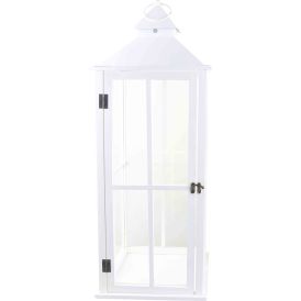 Latern Fiona 76 x 28 x 28 cm, valge