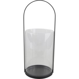 Latern Gitte 12 x 30 cm, must