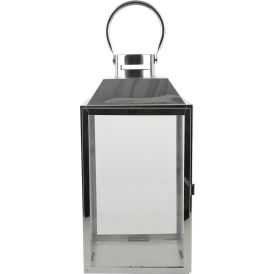 Latern Gemma 16,5 x 16,5 x 33 cm, hõbedane
