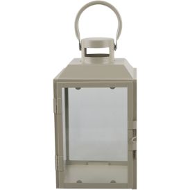 Latern Freya 20 x 19 x 40 cm, greige