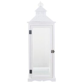 Latern Gabriella 25 x 25 x 75 cm, valge