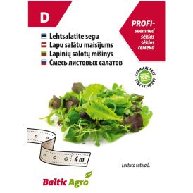 Lehtsalatite segu seemnelindil