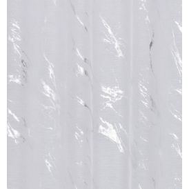 Kardin Storm 140 x 160 cm, valge/hõbe