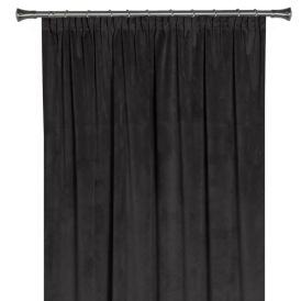 Kardin Velutto 140 x 260 cm, must